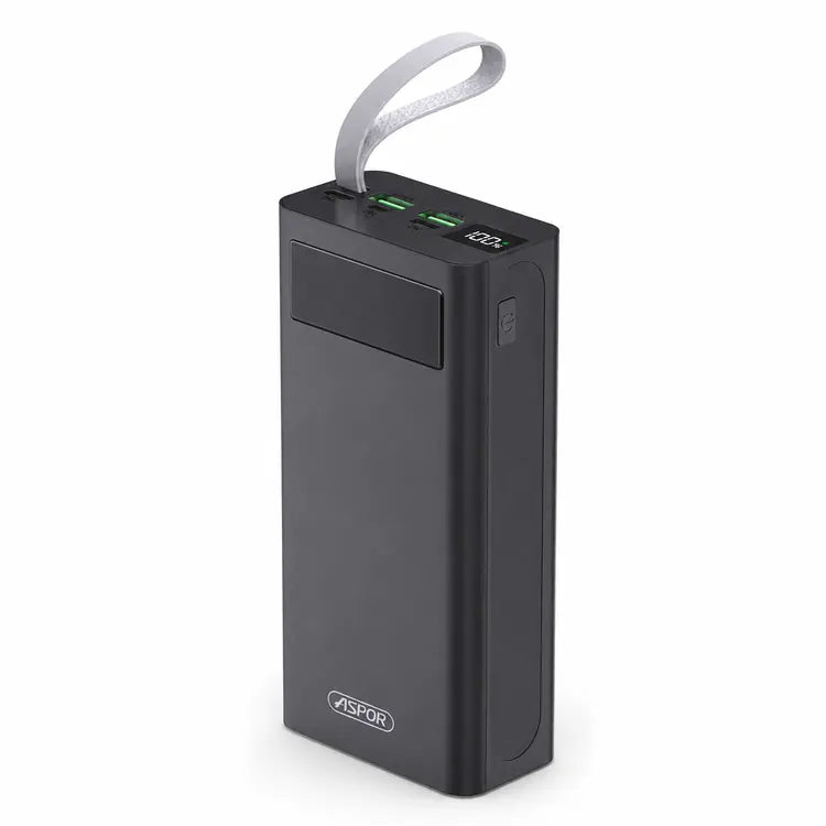 Aspor A306 Big Capacity Of 30000mAh Power Bank Lcd Display 22.5W And 20W PD Main image
