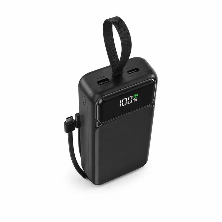 Aspor A317 22.5W 30000mAh Fast Charging Power Bank With 3 Cables Black