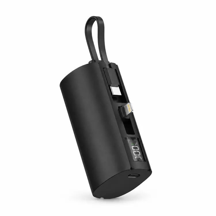 Aspor A351 2-in-1 iPhone & Type-C Flexible Portable Mini 5000mAh Power Bank Secondary image
