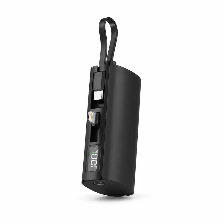 Aspor A351 2-in-1 iPhone & Type-C Flexible Portable Mini 5000mAh Power Bank