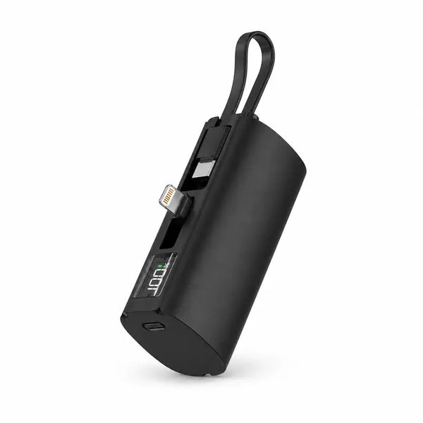 Aspor A351 2-in-1 iPhone & Type-C Flexible Portable Mini 5000mAh Power Bank