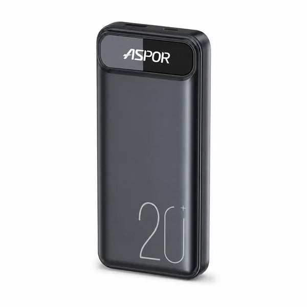 Aspor A396 PD 20000mAh 22.5W Fast Charging Power Bank