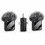 F11-2 3-in-1 Noise-Cancelling Dual Wireless Microphone