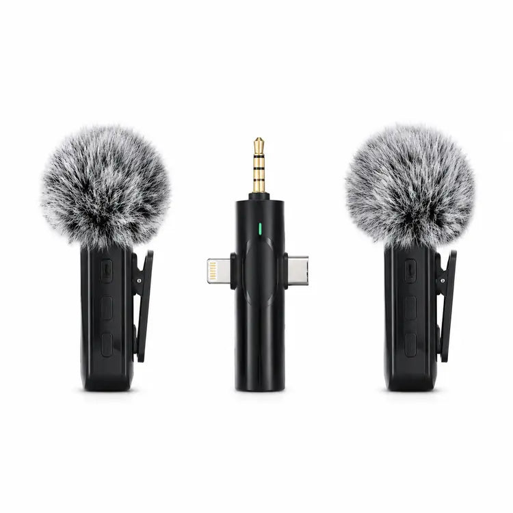 F11-2 3-in-1 Noise-Cancelling Dual Wireless Microphone Secondary image