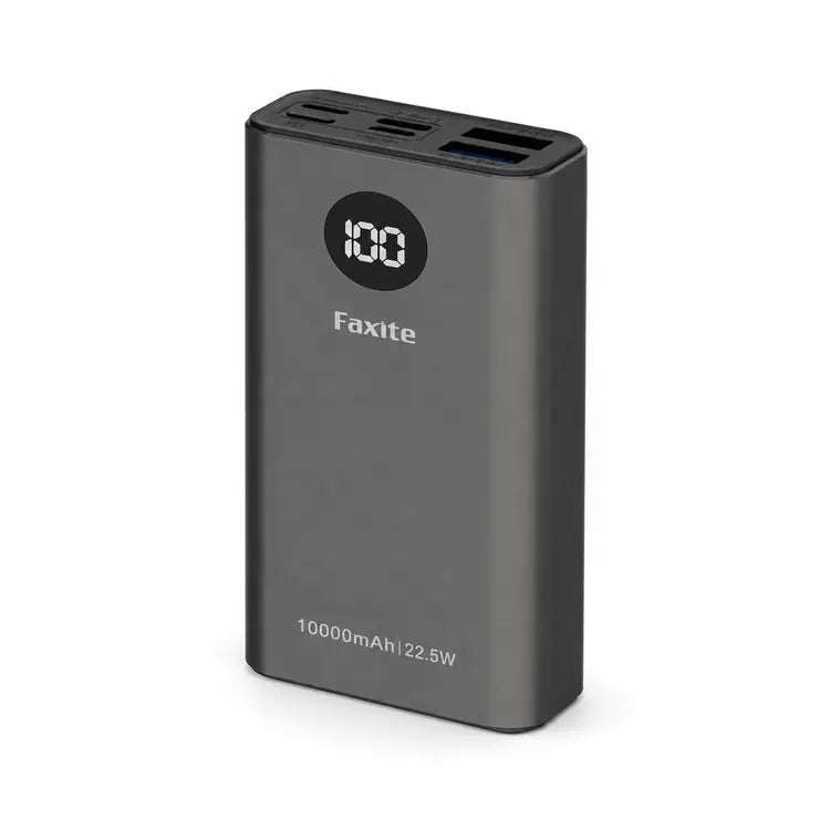 Faxite M10pro 10000mAh 22.5W Metal Digital Display Quick Charge 4.0 Power Bank Main image