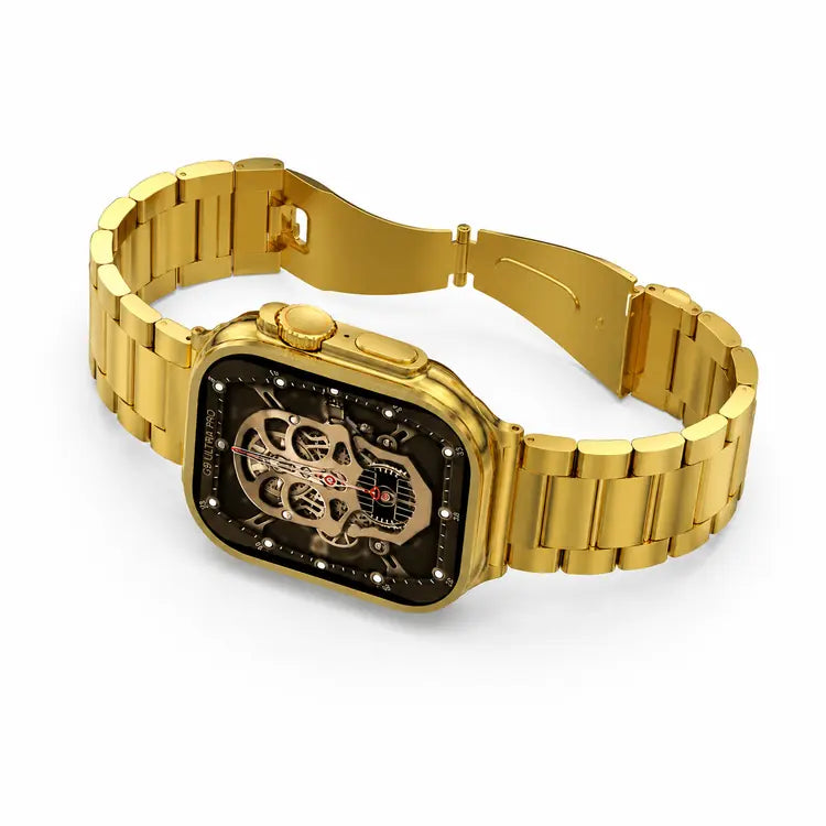 G9 Ultra Pro Gold Edition Series 9 Smartwatch with QDFit Pro App