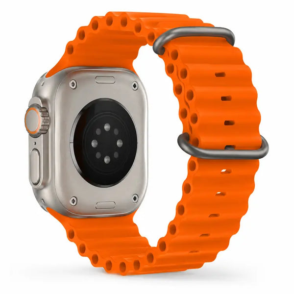 HK8 Pro Max 2.12-Inch AMOLED 49mm NFC Sports Smartwatch with WearFit Pro App Orange