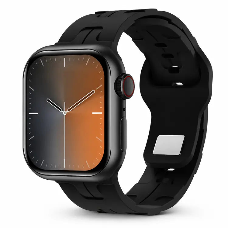 HK9 Mini 1.75-Inch ECG + PPG Bluetooth Smartwatch with WearFit Pro App Black Main image