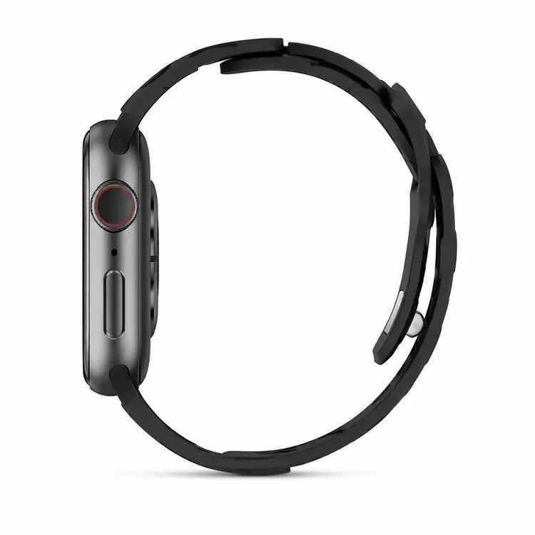 HK9 Mini 1.75-Inch ECG + PPG Bluetooth Smartwatch with WearFit Pro App Black