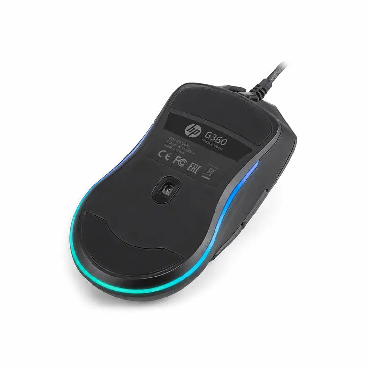 HP G360 6200 DPI 6-Button RGB Wired Gaming Mouse