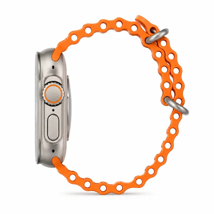 JSS-200 Ultra 2 2.0-Inch Calling Smartwatch with 5 Straps, Case and HryFine App Gold Secondary image