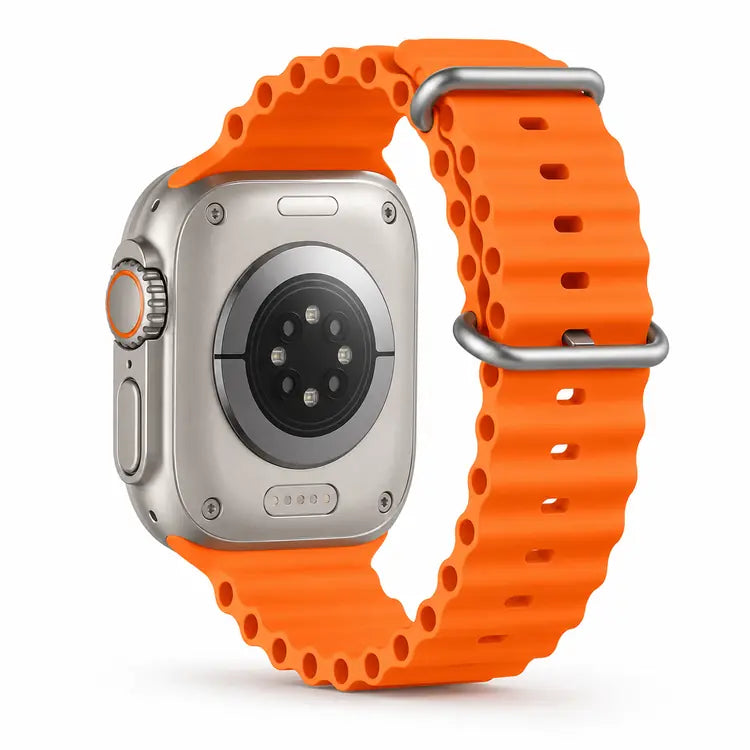 JSS-200 Ultra 2 2.0-Inch Calling Smartwatch with 5 Straps, Case and HryFine App Gold