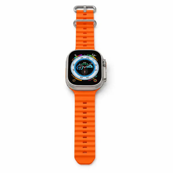 JSS-200 Ultra 2 2.0-Inch Calling Smartwatch with 5 Straps, Case and HryFine App Gold