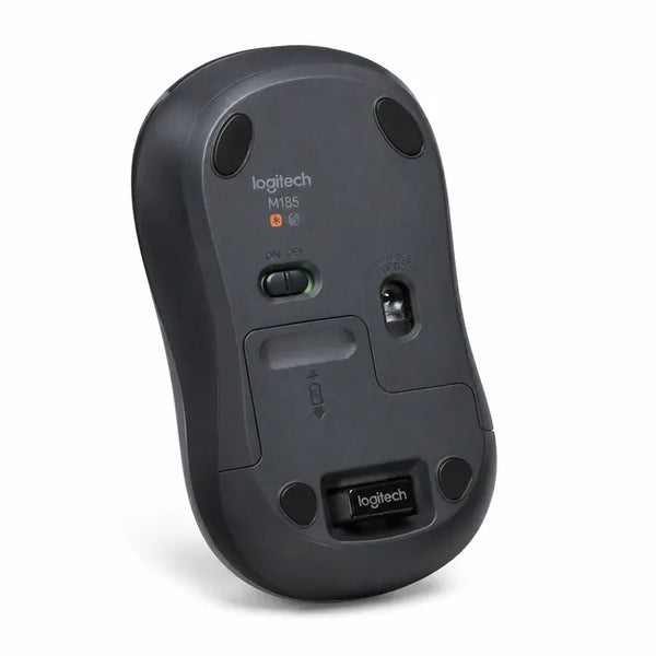 Logitech M185 2.4GHz Wireless Mouse with USB Mini Receiver