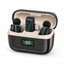 Mini8 RTS Lightweight Metal Dual Wireless Lavalier Condenser Microphone