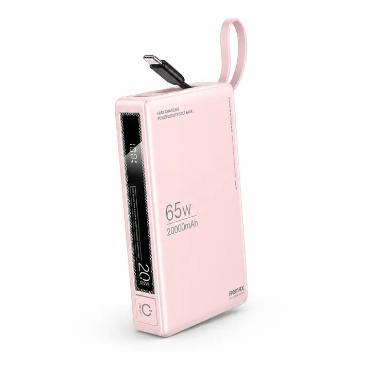 Remax Rpp-87 Wingle Series 65W+22.5W Laptop And Mobile Fast Charging Power Bank 20000 Mah Secondary image