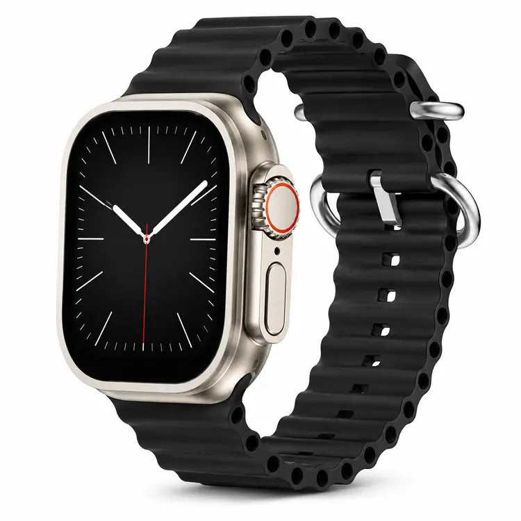 S9 Ultra Series 9 49mm Smartwatch with 3 Straps, 2.2-Inch HD Screen and FitPro App Silver Main image