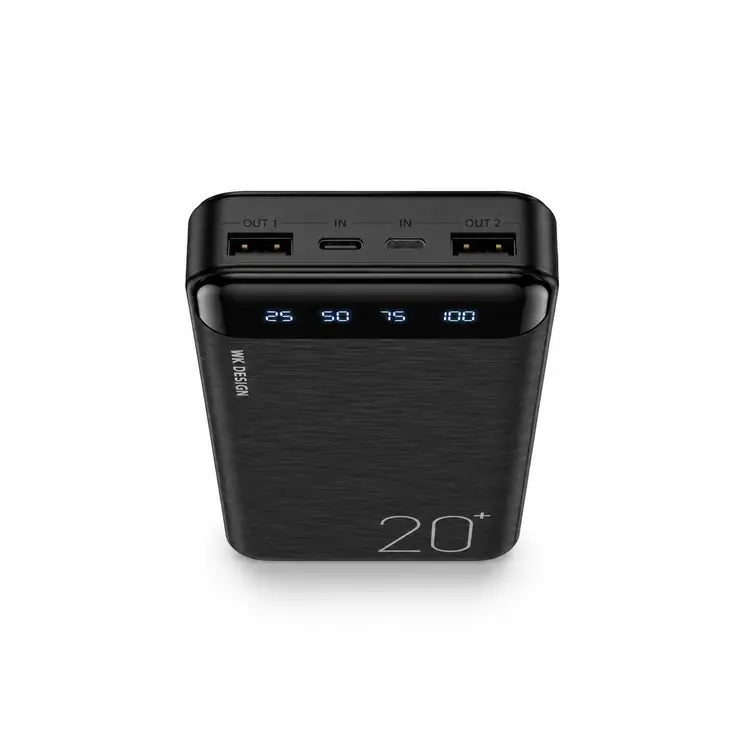 Remax Wk Power Bank 20000mAh Wp-163 Black