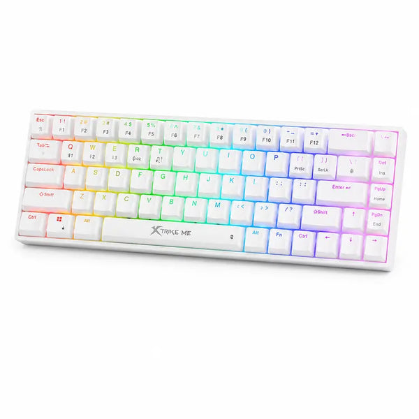 Xtrike Me GK-994W RGB 68-Key Bluetooth + 2.4GHz Wireless Gaming Keyboard