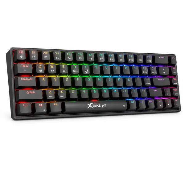 Xtrike Me GK-994W RGB 68-Key Bluetooth + 2.4GHz Wireless Gaming Keyboard