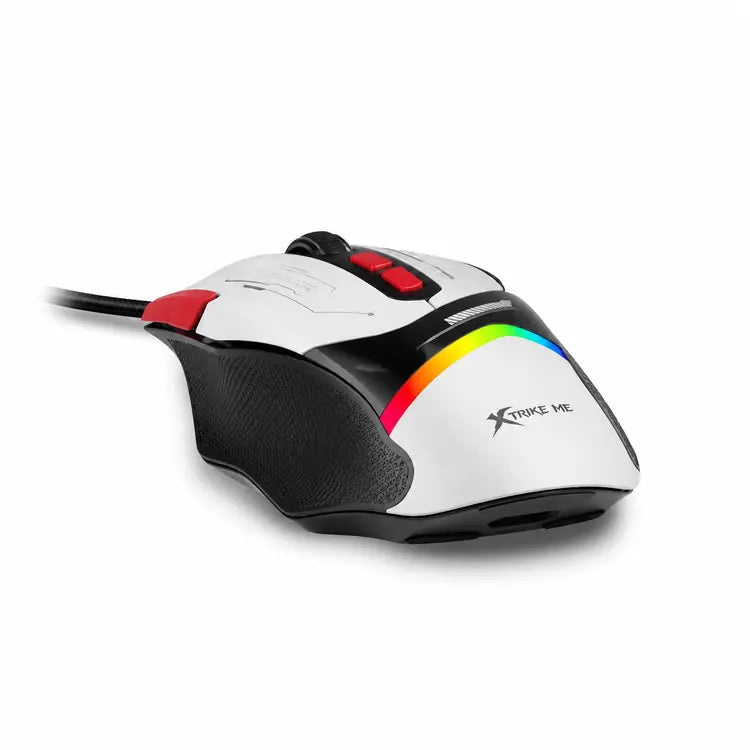 Xtrike Me GM-323 12,800 DPI RGB Wired Gaming Mouse with 8 Programmable Buttons