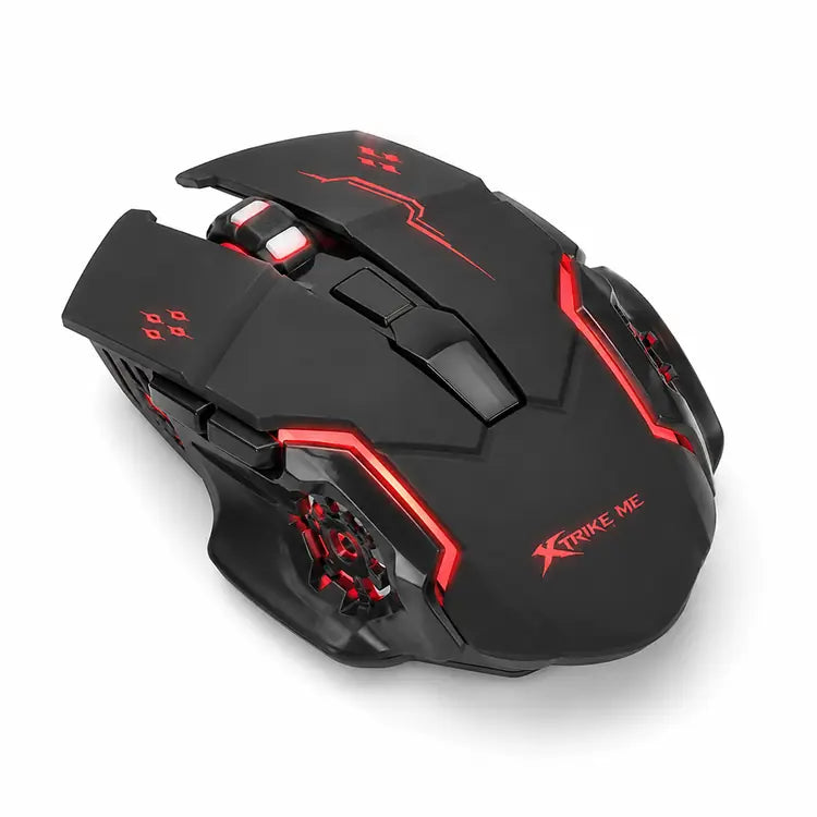 Xtrike Me GW-601 6D 3200 DPI RGB Wireless Rechargeable Gaming Mouse