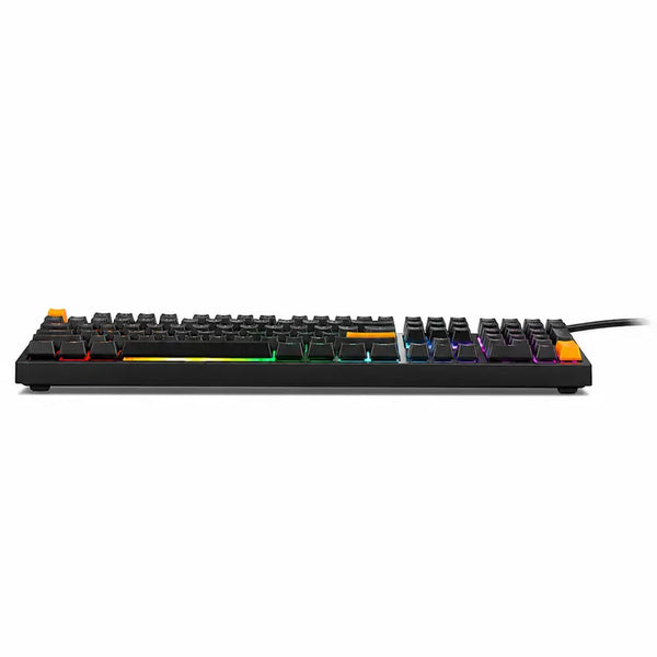 Xtrike Me KB-512 108-Key USB-C Mechanical-Feel Wired Keyboard Black