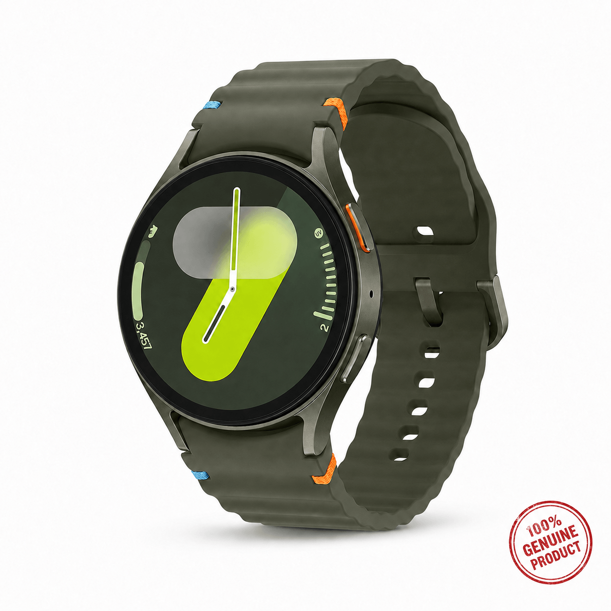 Samsung Galaxy Watch7 44mm Green original smartwatch front view