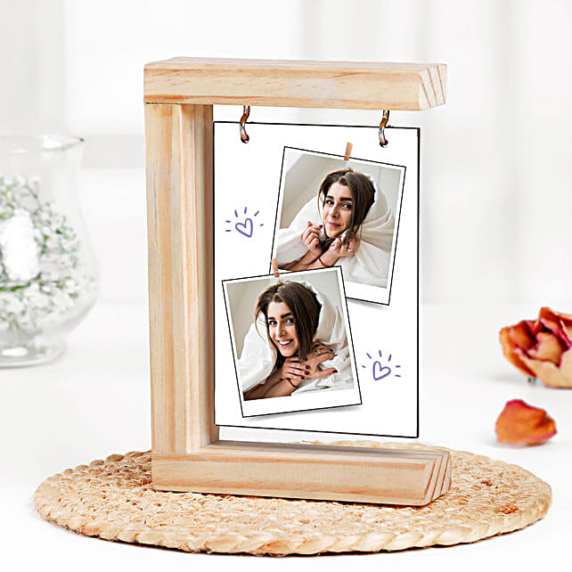 Personalised Hanging Photo Frame Secondary image