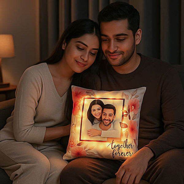 Personalised LED Photo Cushion