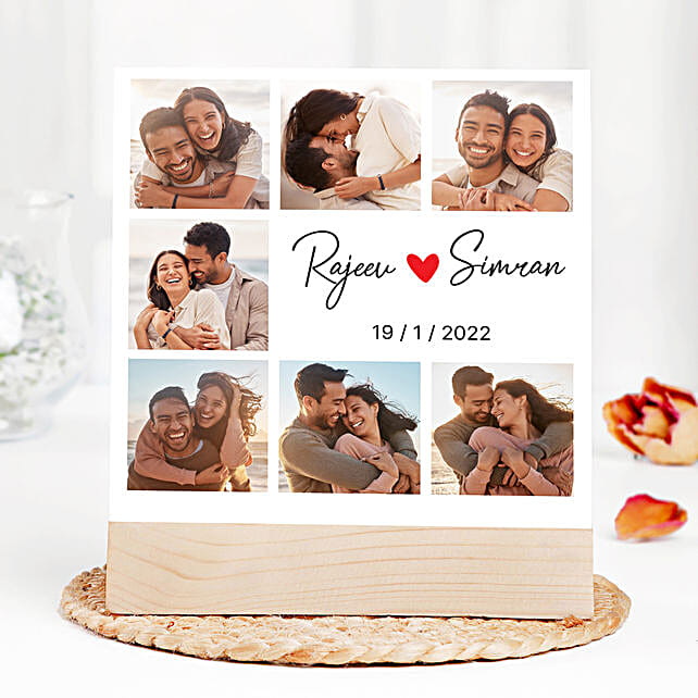 Personalised Love Story Photo Frame